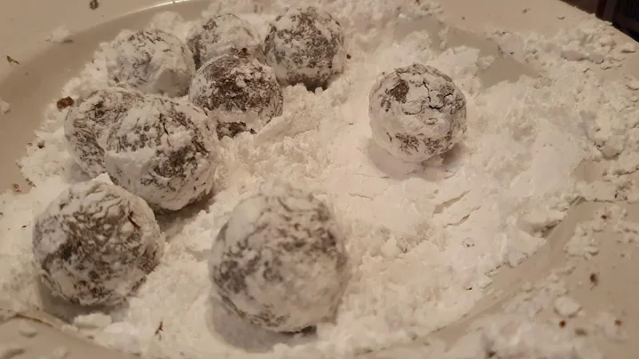 Making salted caramell truffles and still being an...