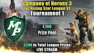 Company of Heroes 3 1v1 Rising Star League Season 1 Tournament 1 - Live Stream screenshot 3