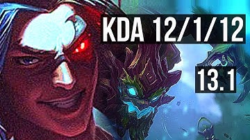 KAYN vs MAOKAI (JNG) | 12/1/12, Legendary, 600+ games | EUW Challenger | 13.1