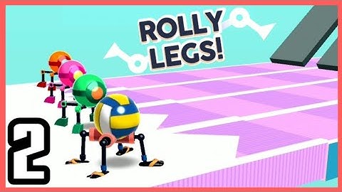 Rolly Legs : New Skin Unlocked : Gameplay Walkthrough [Level - 16 To 25]