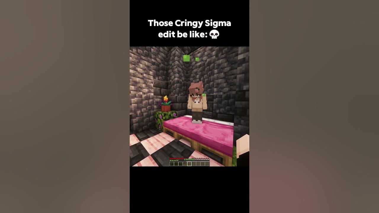 Minecraft Sigma edit be like: 💀 #shorts #minecraft