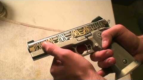 Custom Damascus 45 1911 2011