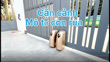 cổng tự động con rùa, mô tơ bánh xe, mô tơ đầu cánh