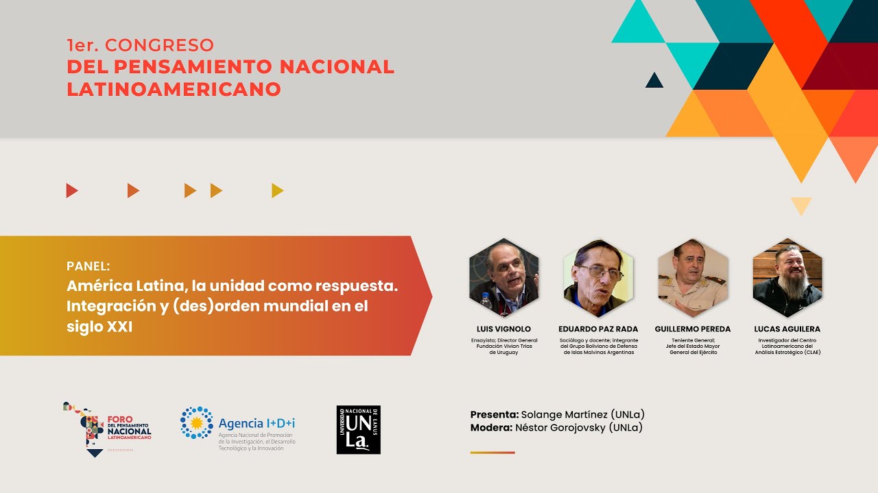 1er Congreso de Pensamiento Nacional Latinoamericano - YouTube
