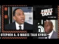 Stephen A. & Magic Johnson discuss Kyrie Irving's impact on the Nets' title hopes | First Take