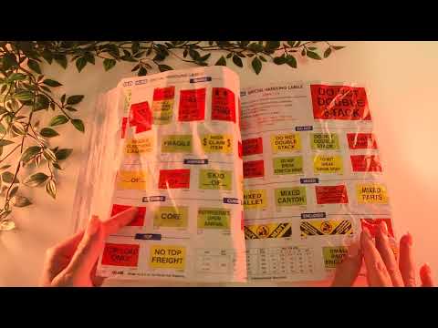 ASMR -  Crinkly Page Turning- (Crinkle on / Crinkle off) - Sleep, Study & Relaxation - No Talking