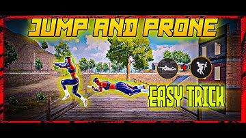 Prone In Air PUBG MOBILE 🔥 jump+Prone 🔥 VEXOR OP 😧