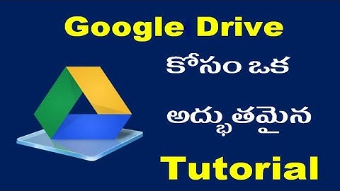 What is Google Drive || Uses Of Google Drive || Explained In Telugu|| Bharath Adda