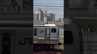 JR東日本 横須賀線 E217系 Y-103編成 + Y-37編成→ (海側・鉄道サイドビュー) 【JR EAST 2023.5 / TRAIN SCAN】