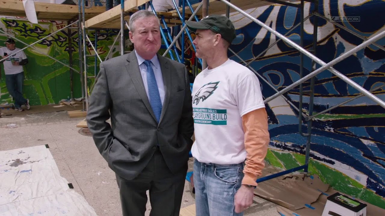 Eagles Hold 20th Playground Build