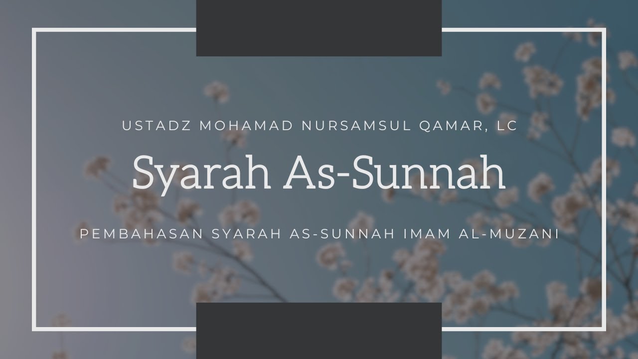 LIVE : Mungkin Inilah Takdir Kita - Ustadz Mohamad Nursamsul Qamar, Lc