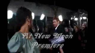Kellan Lutz Kissing Nikki Reed & Telling Her She's Beautiful At New Moon Premiere 11.16.09