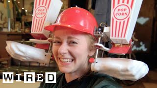 Robot Queen Simone Giertz Tours Her Mad Laboratory | WIRED