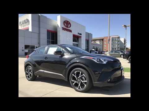 2018 TOYOTA C-HR Premium in Black Sand Pearl with Black interior