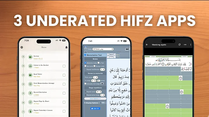 3 Hidden Apps That Make Quran Memorization Easier