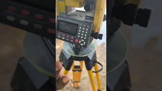 How to do Back sight setup in total station
