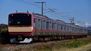 水戸線 E531系 K451編成(赤電)