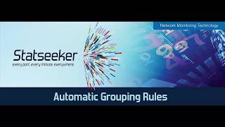 Network Monitoring Auto Grouping With Statseeker