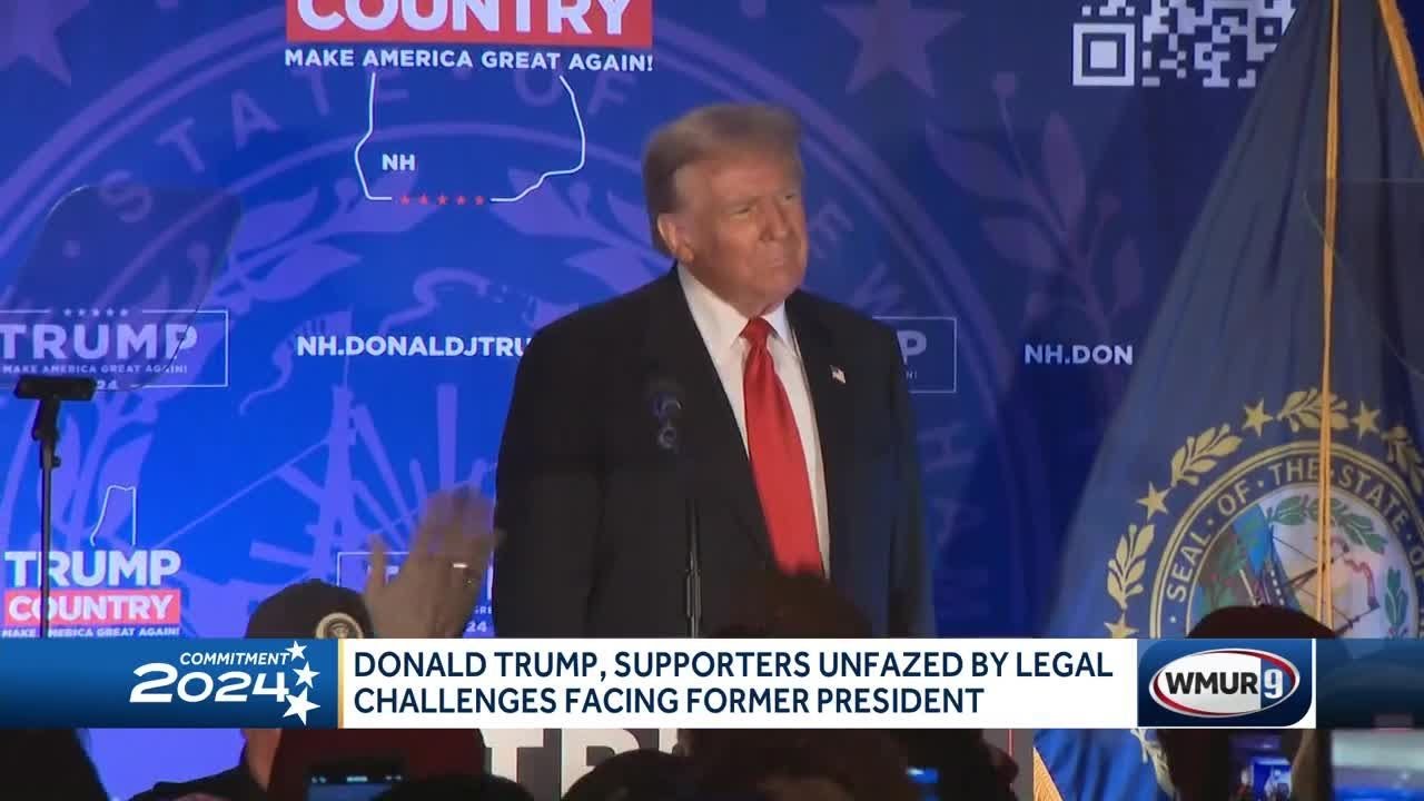 Trump Rochester Nh Trump returns to New Hampshire for another rally in days before primary ...