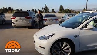 Tesla’s Smart Summon Feature Is Causing Parking Lot Chaos | TODAY
