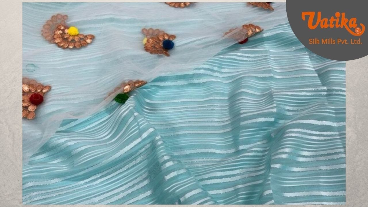 Designer Collection of Saree |  Best Saree Shop in Surat | Vatika Fabrics Reseller Chiffon Saree |