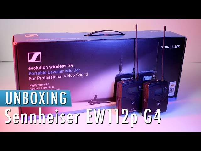 Sennheiser ew 512P G4 Wireless Lavalier Microphone System - Sound  Productions