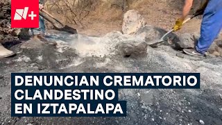 Cecilia Flores denuncia crematorio clandestino en Iztapalapa - N+