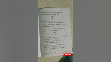 Mdu bcom pass 2nd sem business management question paper 2022