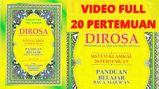 Video Full Belajar DIROSA 20 Pertemuan Lengkap