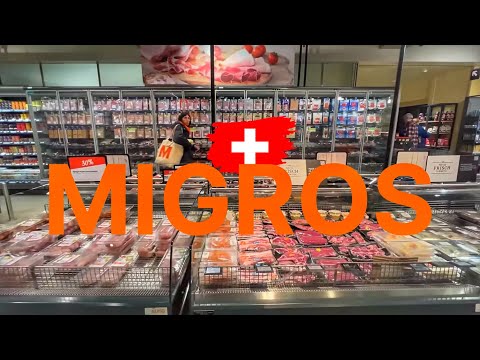 MIGROS🇨🇭Food Prices in Switzerland || Shopping || Travel Guide