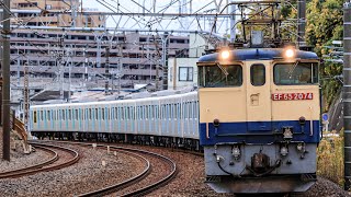 西武40000系甲種輸送 ef65-2074牽引