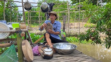 CANH CHUA BẦU BÔNG LỤC BÌNH CÁ KHO TỘ TRỒNG THÊM RAU ĐÓN TẾT