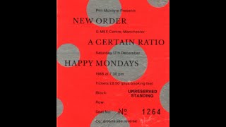 A Certain Ratio - Sounds Like Something Dirty - G Mex, Manchester - 17.12.1988