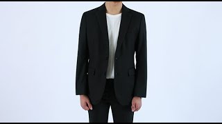 롤프 남성 남자 정장자켓 수트마이 양복상의 기본 Rolf Men&#39;s Suit Jacket Top Basic