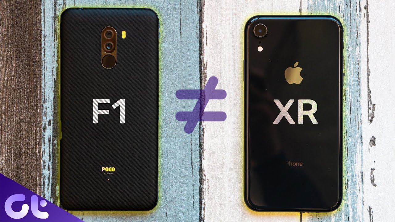 Poco F1 vs iPhone XR: Worth The Price Gap? | Guiding Tech