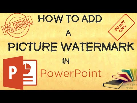 How to Add Image Watermark in PowerPoint (Add Your Own Logo to All of Your PowerPoint Slides)