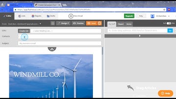 How to send Flashissue Newsletters to Mailchimp Lists
