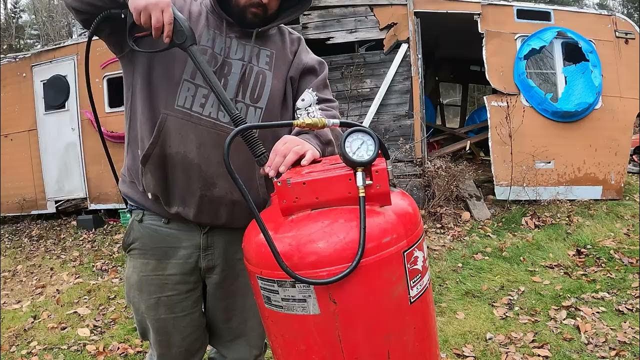 [Free Air Compressor] Leak Repair and Testing YouTube