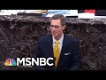 See Trump Lawyer Fact-Checked For Defending Collusion At Trump's Senate Trial | MSNBC