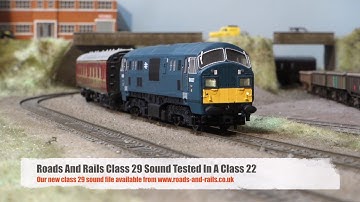Class 29 DCC Sound Test In A Class 22