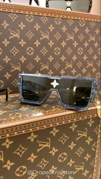 Unboxing my new LV Cyclone sunglasses 🕶 told y'all the belonged on my