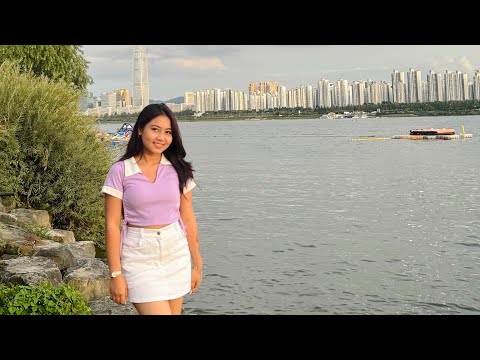 A day by the Han river | Seoul | South Korea 🇰🇷 | Ttekseom hangang park vlog