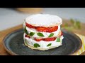 Magique... un beau mille feuille fraises avec seulement 5 ingrédients, ultra simple regardez !