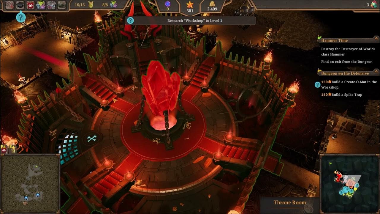 Dungeons 4 Walkthrough (Difficult) Level 2 Hammer Time YouTube