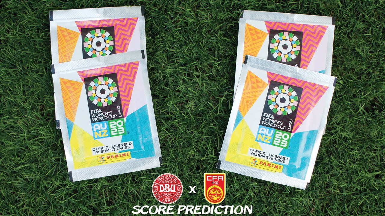 *DENMARK x CHINA* Panini Womens World Cup 2023 SCORE PREDICTION