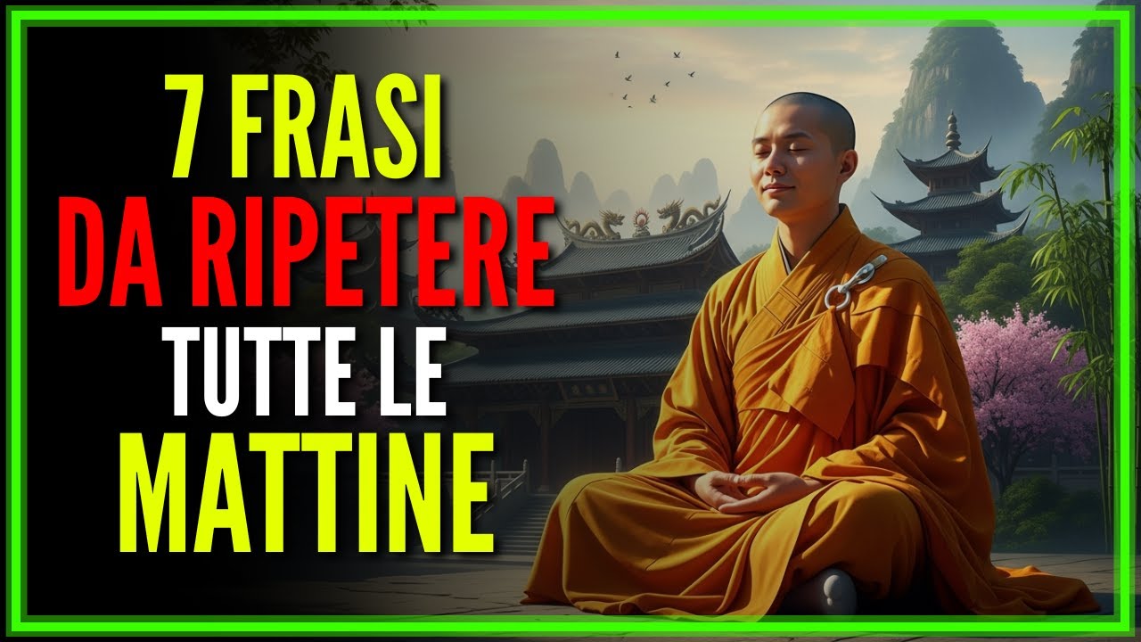 7 Affermazioni Buddhiste Potentissime per Trasformare la Tua Giornata