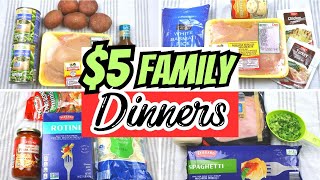 $5 Meals Aldi | Super Cheap Dinners for $5 and under all from ALDI | Quick and easy Meals