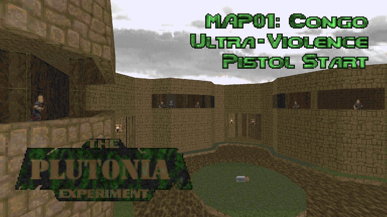 Final Doom: The Plutonia Experiment - MAP01: Congo (Ultra-Violence 100%)