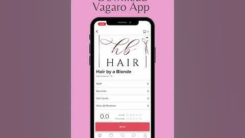 How to download and book using Vagaro app