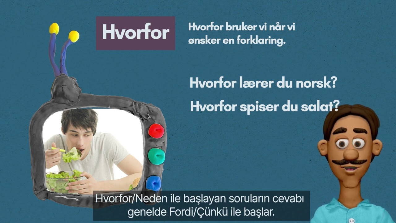 Spørreord : tyrkisk/bokmål